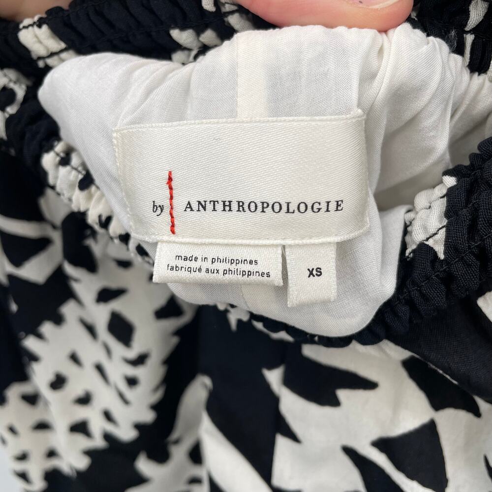 ANTHROPOLOGIE Aniya Black & White Balloon Joggers  // XS - Picture 3 of 9